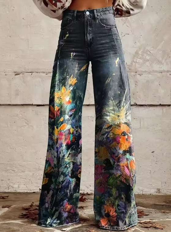 Cirelle | Stylish boho vintage pants for a lazy-chic look