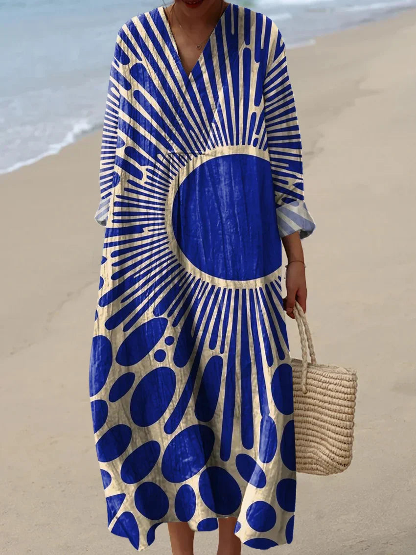 Alizee | Graphic Sun Dress