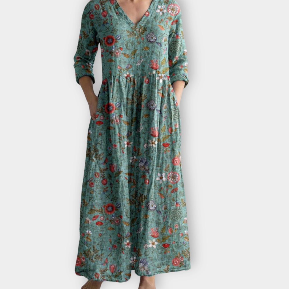 Sigruna | Boho maxi dress in soft premium fabric