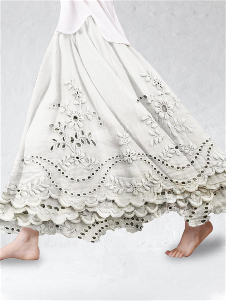 Aurette™ | Boho Printed Skirt