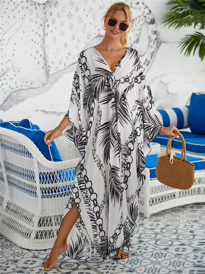 Maeve - Romantic Floral Dress with Chic Patterns