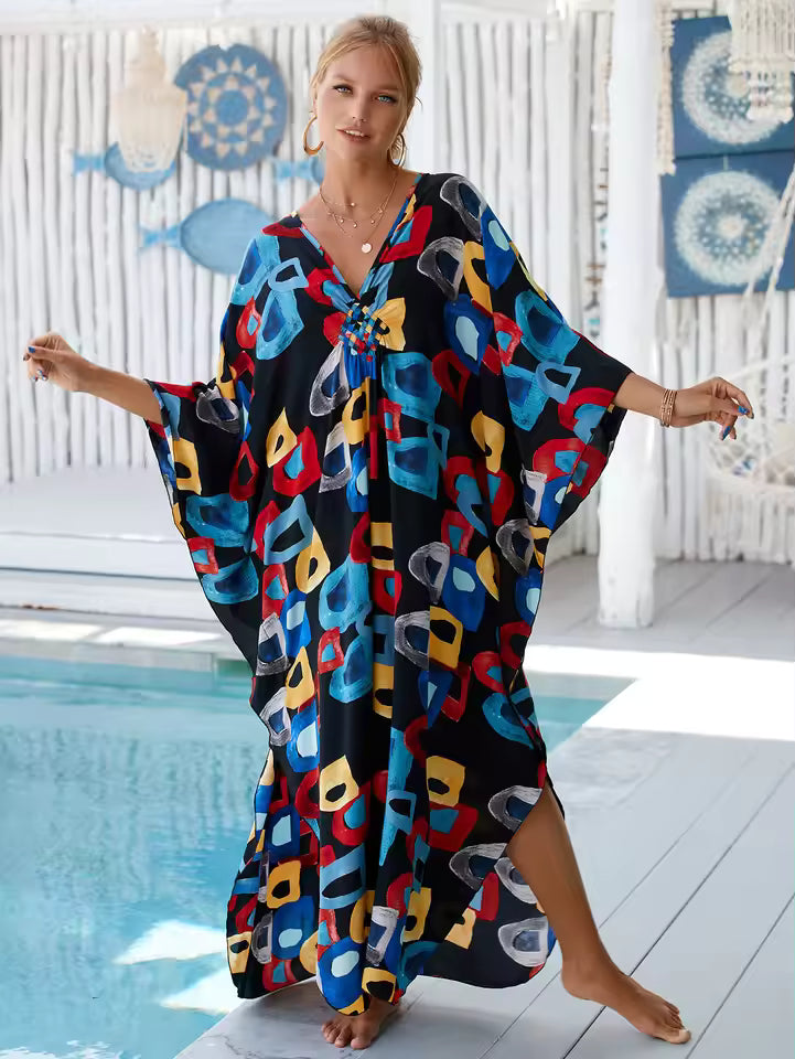 Ulla - Romantic Floral Dress with Chic Patterns