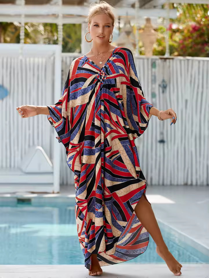 Oakley - Romantic Floral Dress with Chic Patterns