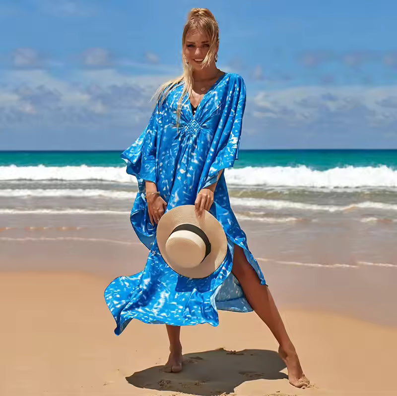 Inka - Romantic Floral Dress with Chic Patterns