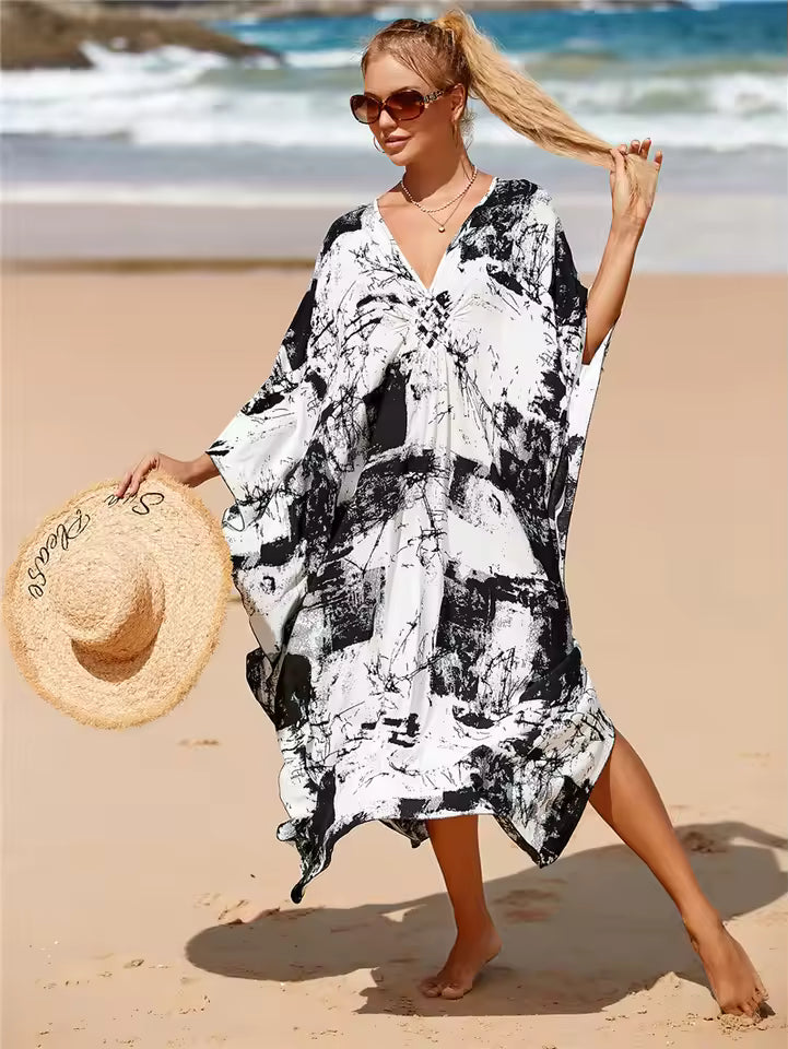 Daisy - Romantic Floral Dress with Chic Patterns