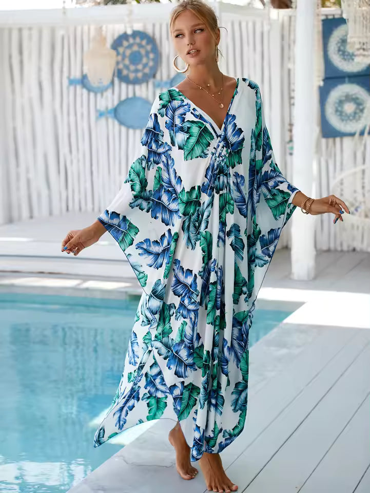 Quincy - Romantic Floral Dress with Chic Patterns