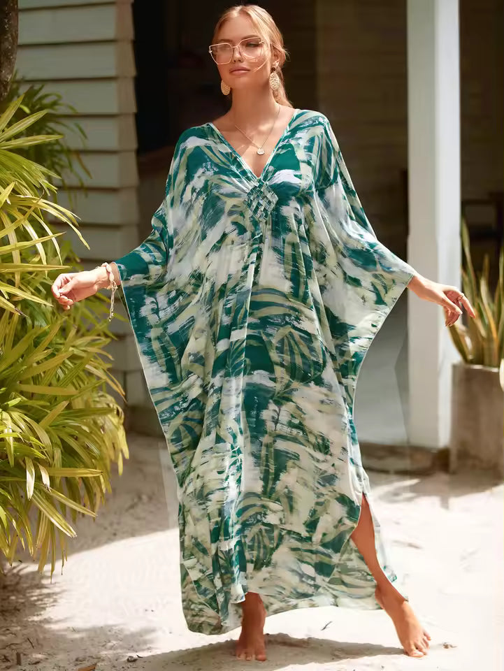 Ember - Romantic Floral Dress with Chic Patterns