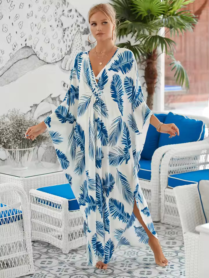 Yuria - Romantic Floral Dress with Chic Patterns