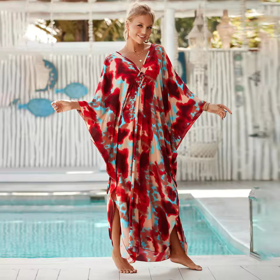Blakely - Romantic Floral Dress with Chic Patterns