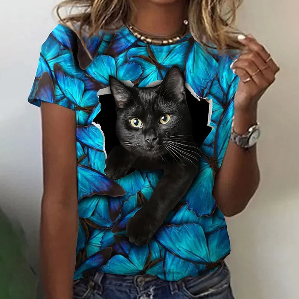 Amoret Exclusive Feline Elegance Tee