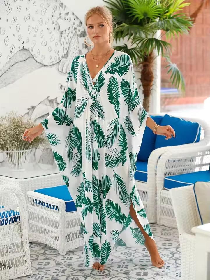Paula - Romantic Floral Dress with Chic Patterns