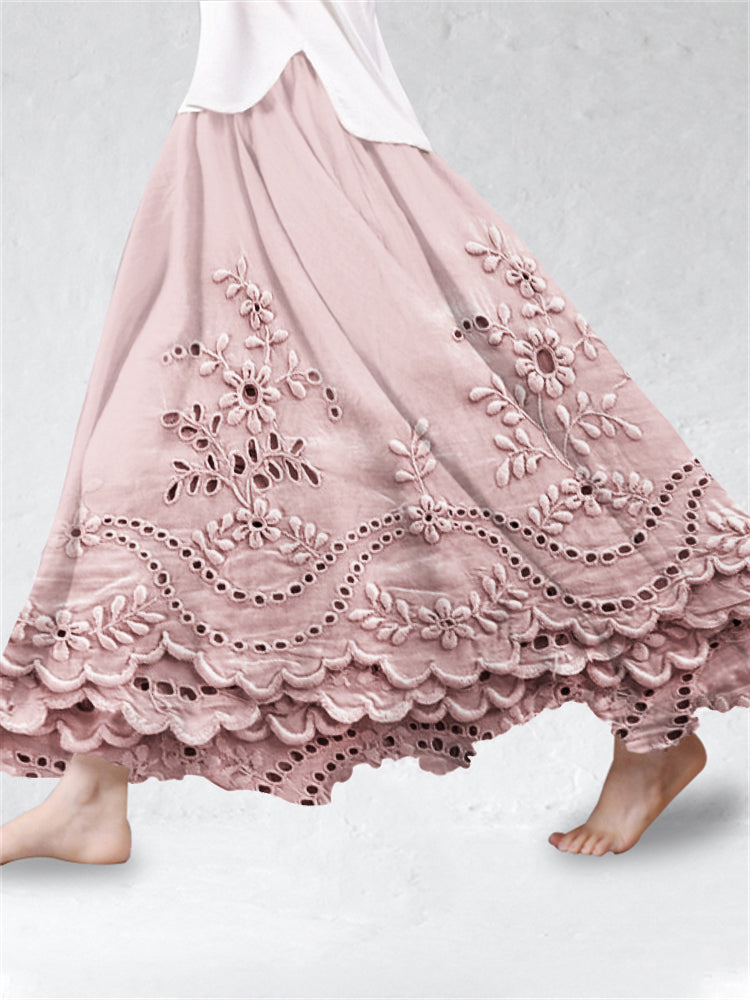 Aurette™ | Boho Printed Skirt