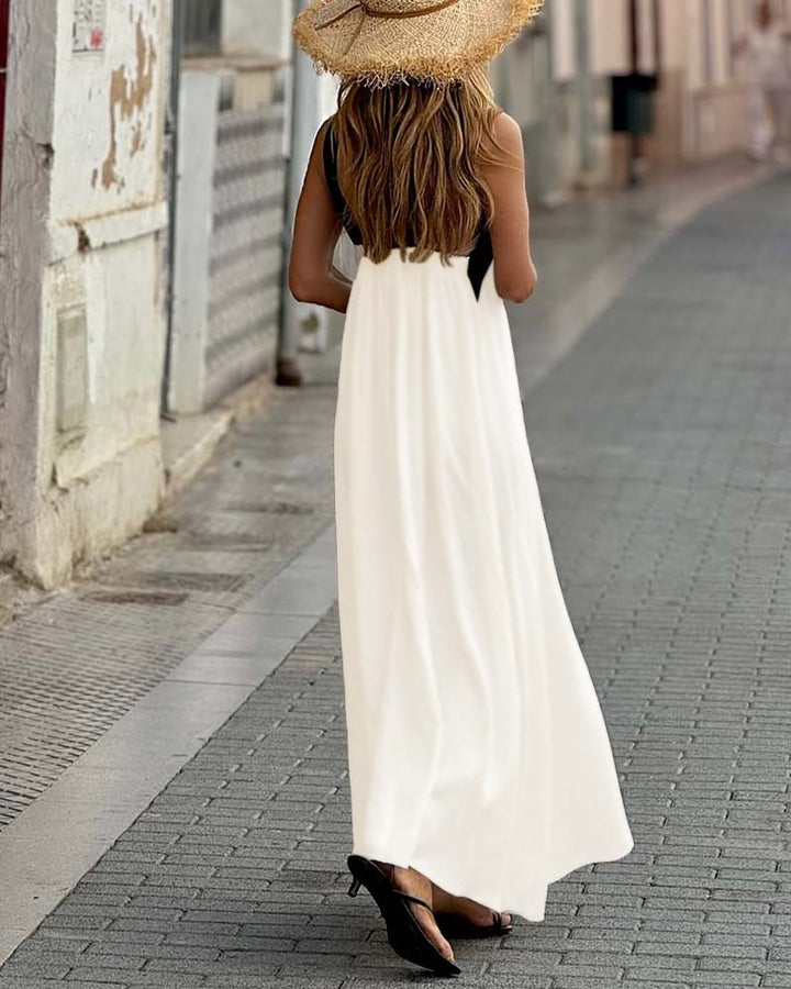 Olive™ | Draped Crossover Summer Dress