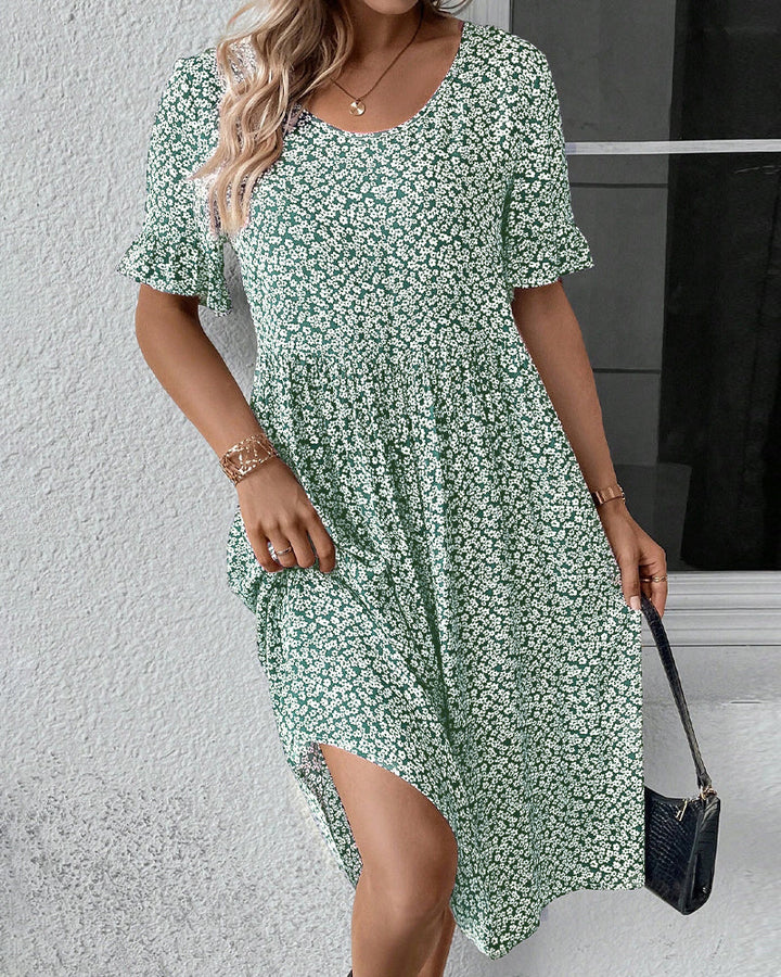 Marie™ | Elegant Floral Dress