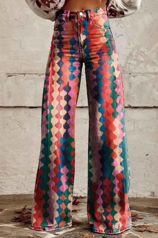 Quelindra | Boho vintage trousers for a stylish and comfortable look