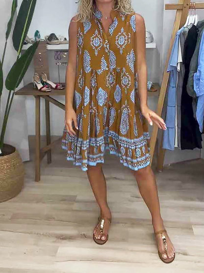 Anne - Elegant V-Neck Dress
