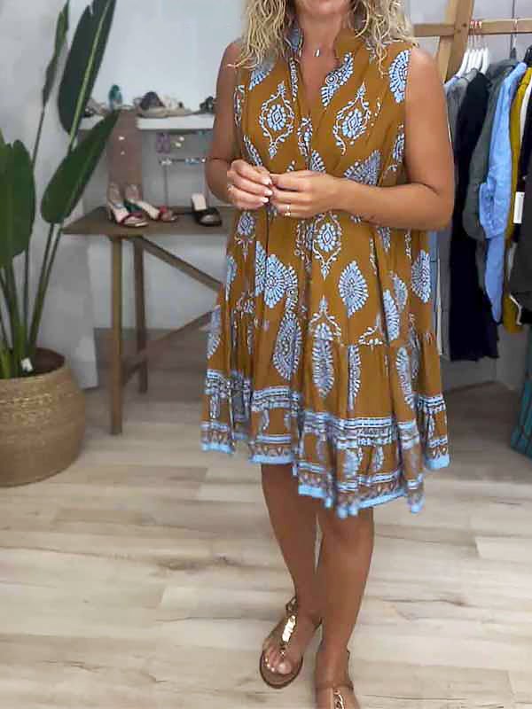 Anne - Elegant V-Neck Dress