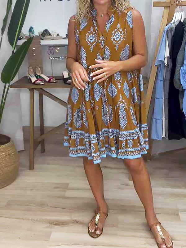 Anne - Elegant V-Neck Dress