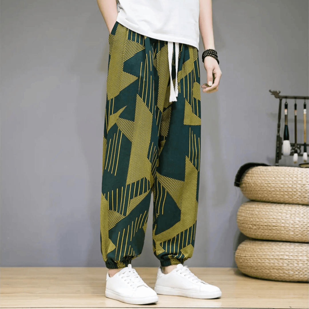 Blue - The Boho Voyager Trousers