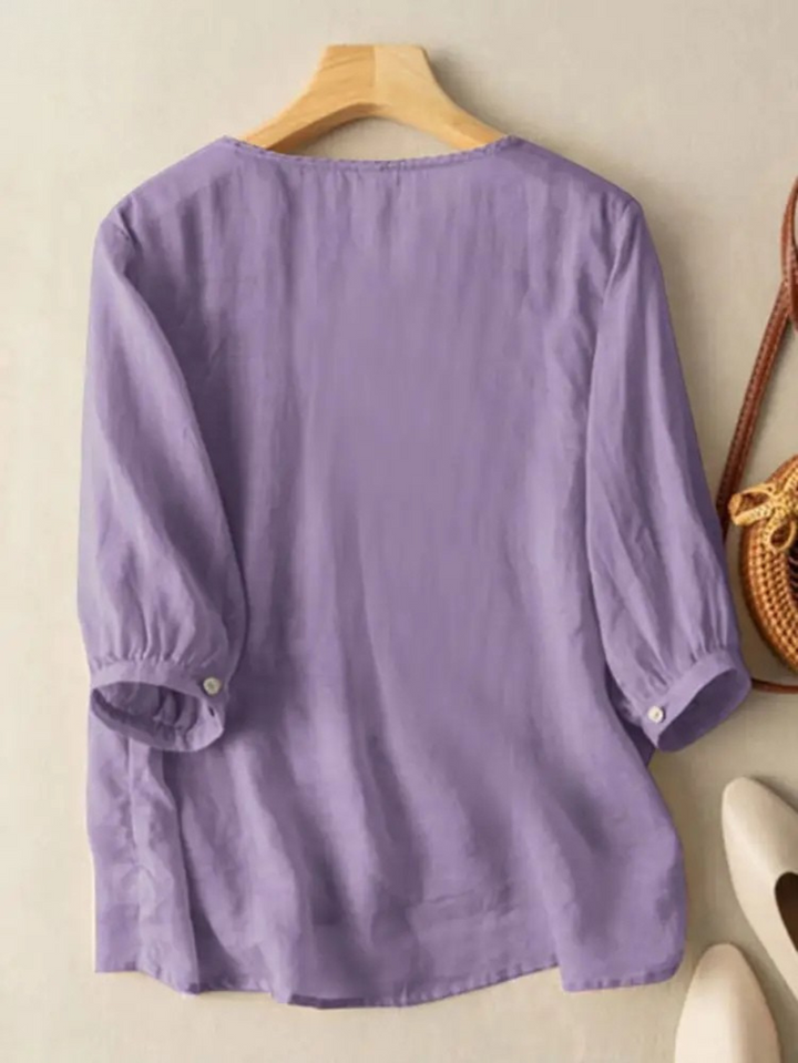 Florence™ - Embroidered Boho Blouse (Small Fit)