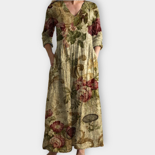 Quassia | Boho maxi dress in soft premium fabric