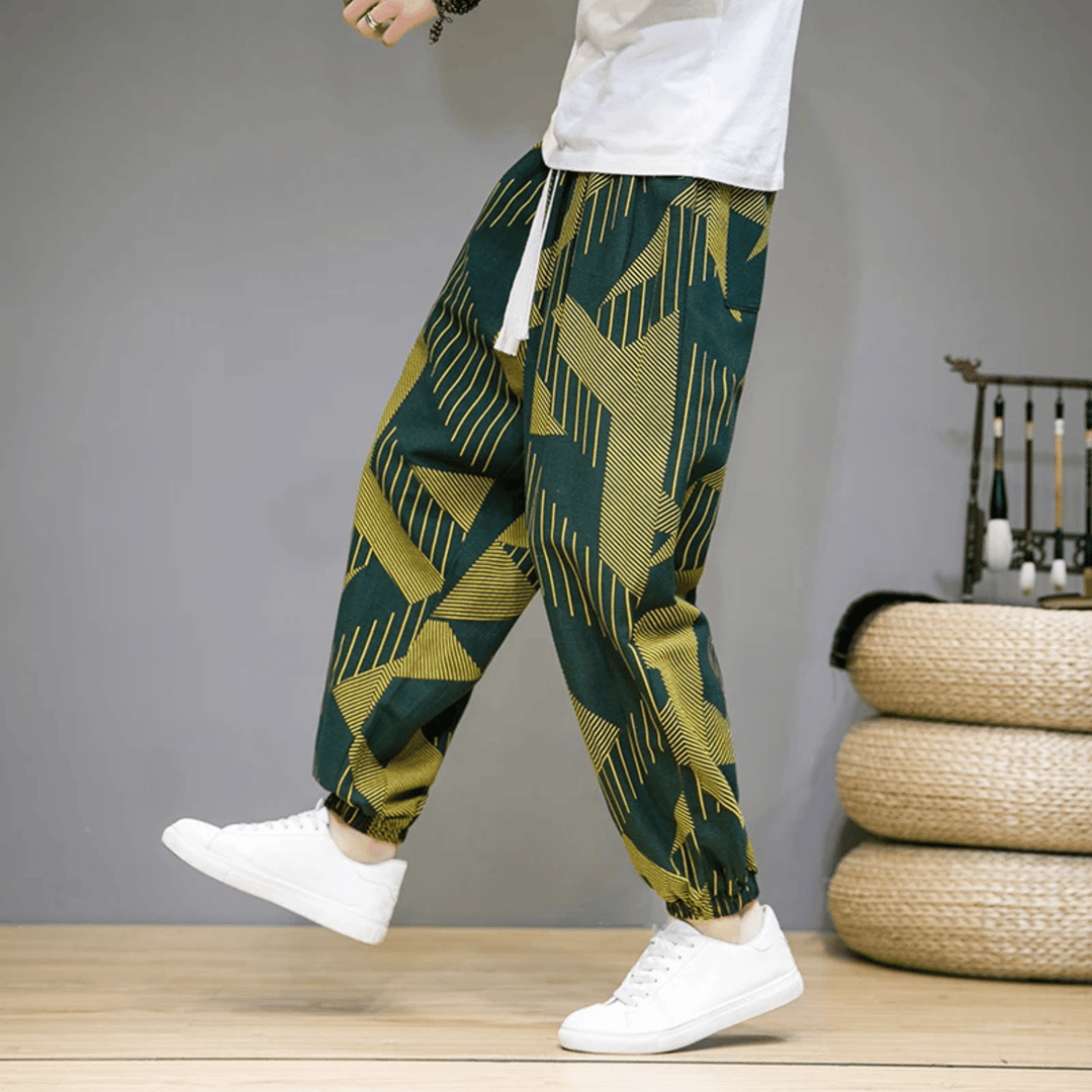 Blue - The Boho Voyager Trousers