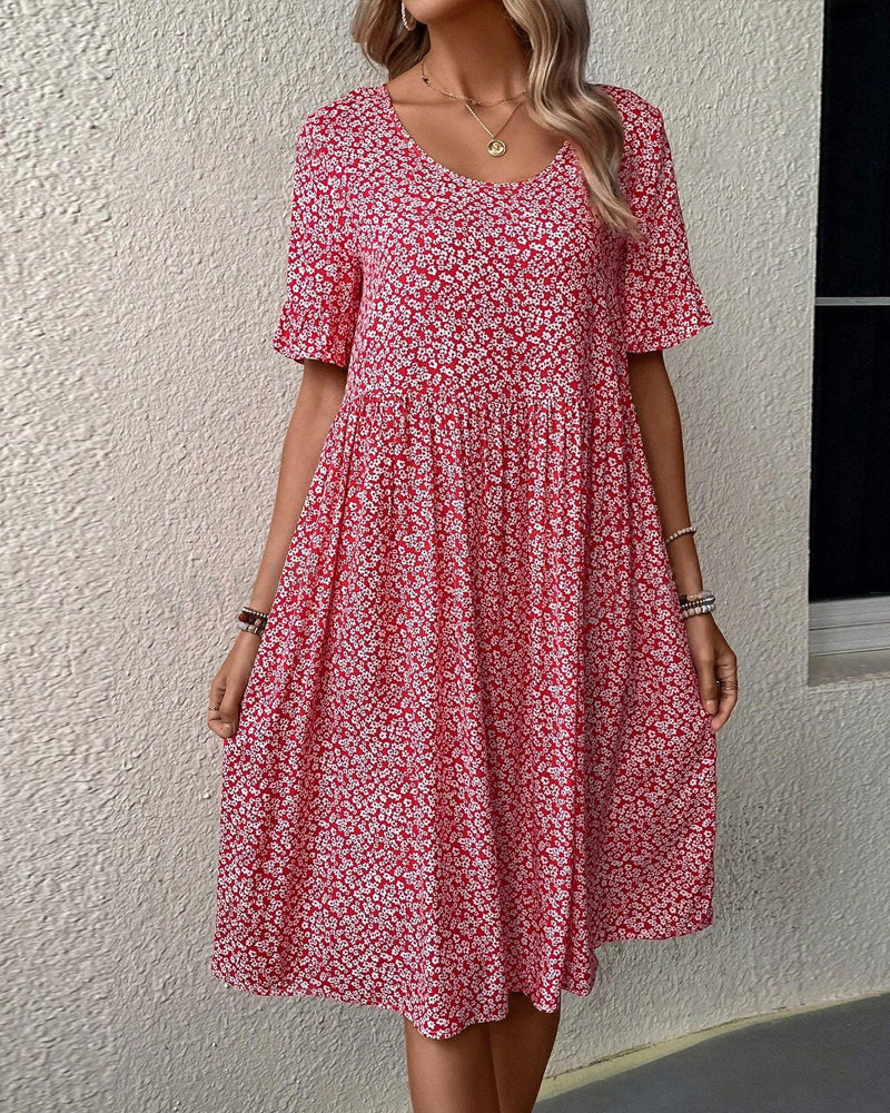 Marie™ | Elegant Floral Dress