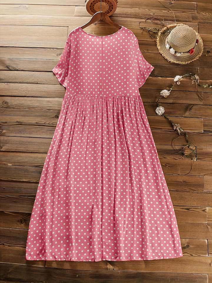 Xeniah | Polka Dot Summer Dress
