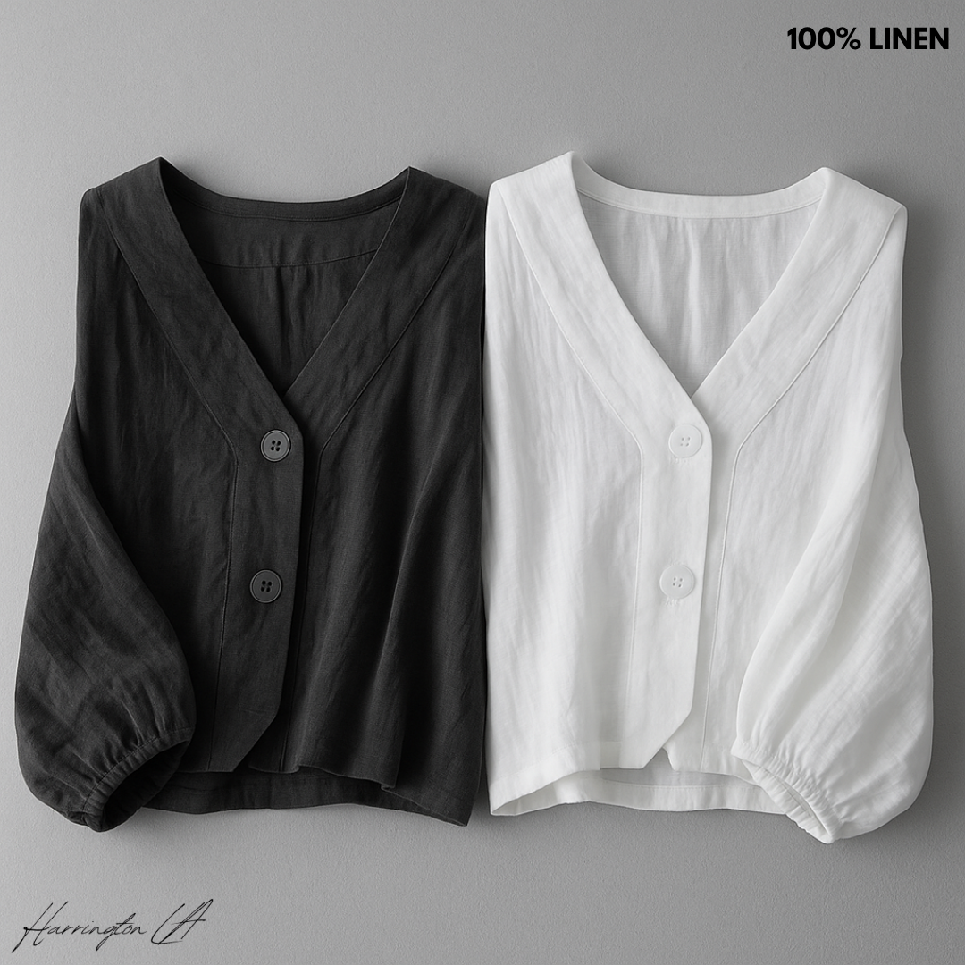 ELLA LINEN BLOUSE