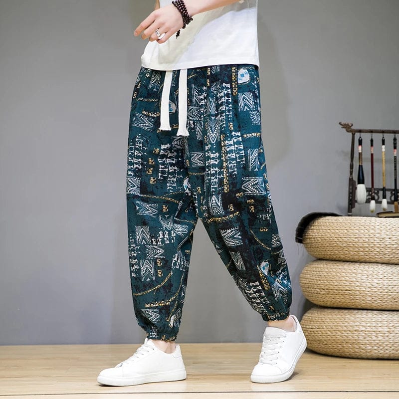 Blue - The Boho Voyager Trousers