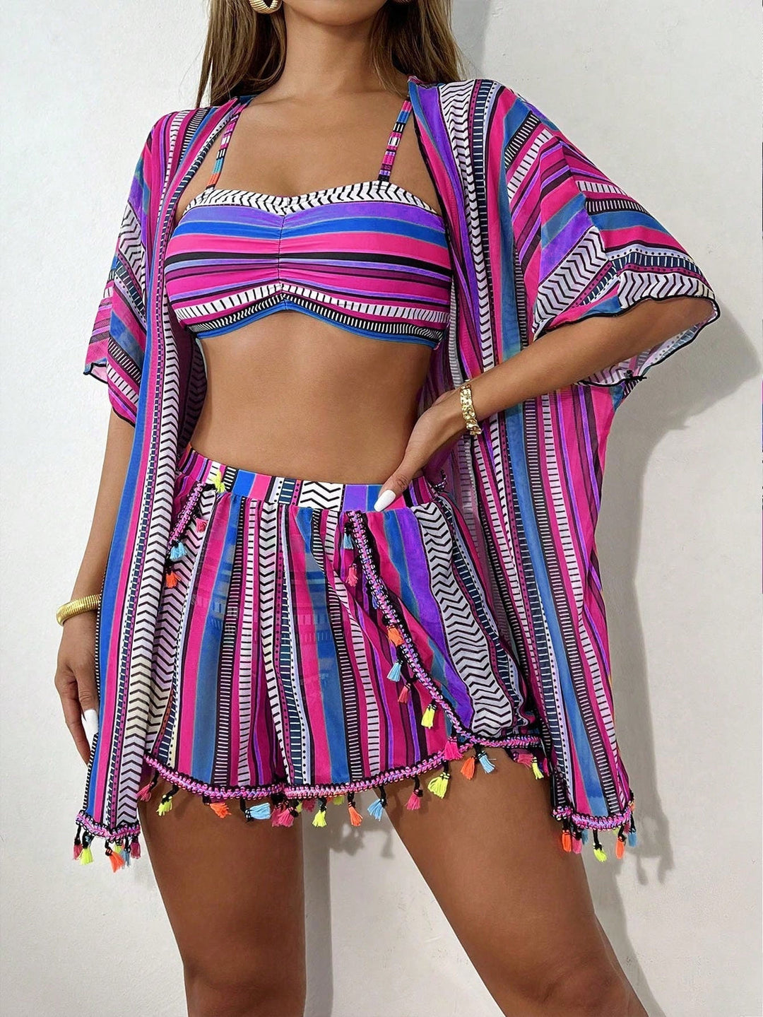 Aubrey™ - Stylish Striped Set