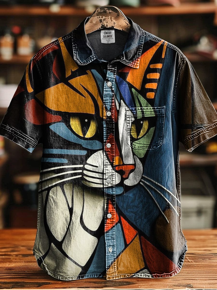 Whisker Theory Abstract Shirt