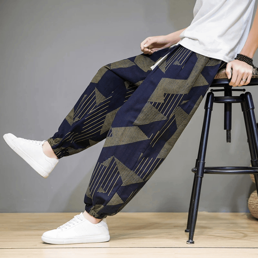 Blue - The Boho Voyager Trousers