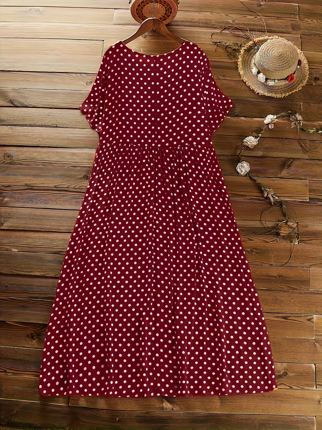 Xeniah | Polka Dot Summer Dress