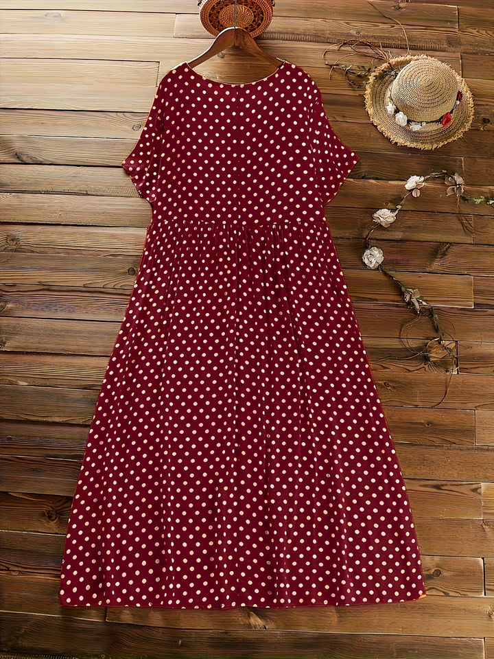 Xeniah | Polka Dot Summer Dress