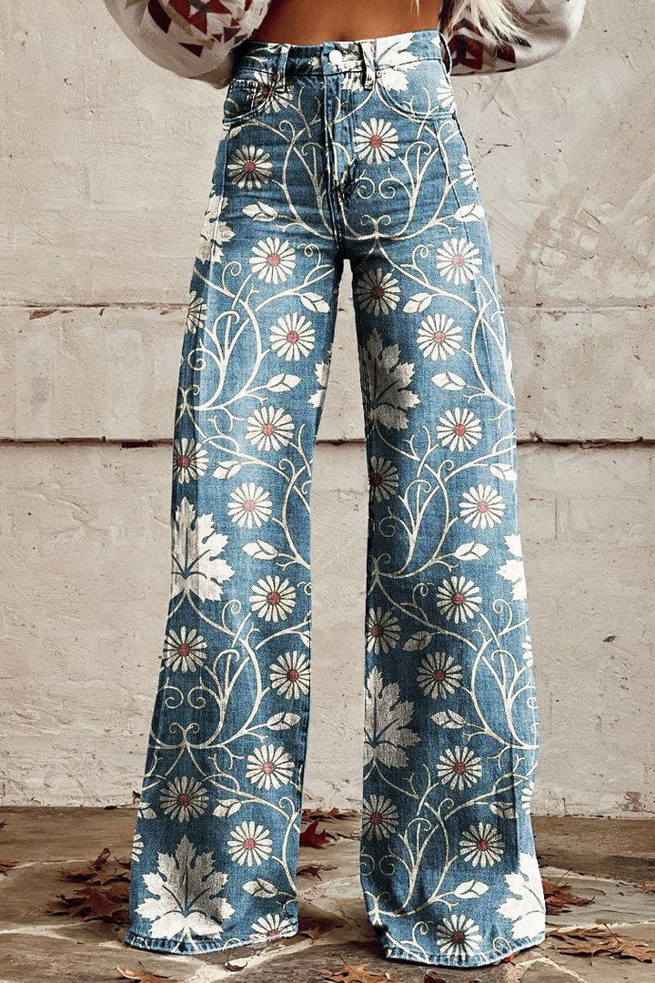 Zelevia | Charming boho vintage trousers for a stylish look