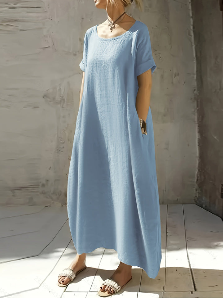 Alyanna | Elegant Summer Pocket Dress