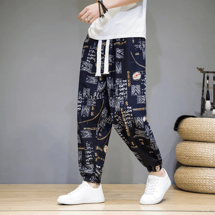 Blue - The Boho Voyager Trousers