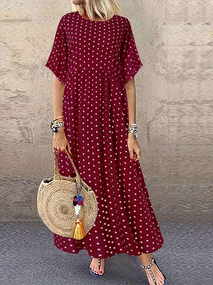 Xeniah | Polka Dot Summer Dress