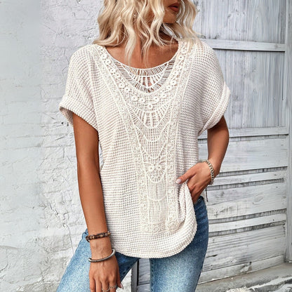 Eliana Crochet Lace Top