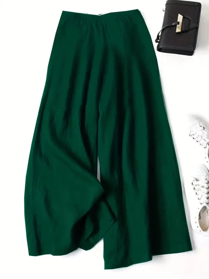 Anina Wide Leg Linen Pants