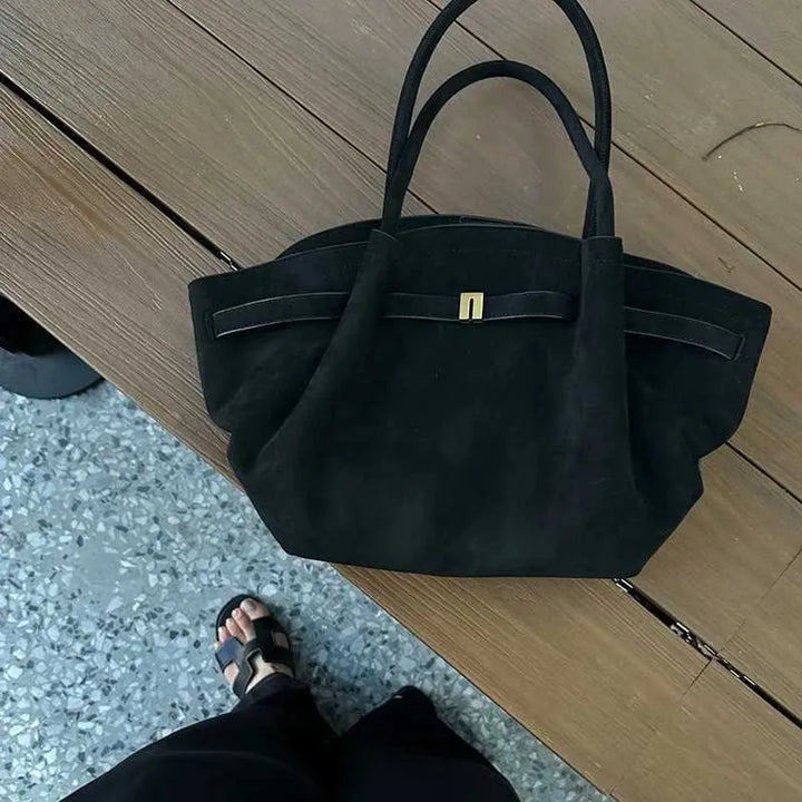Riley™ - Micro Leather Suede Underarm Bag