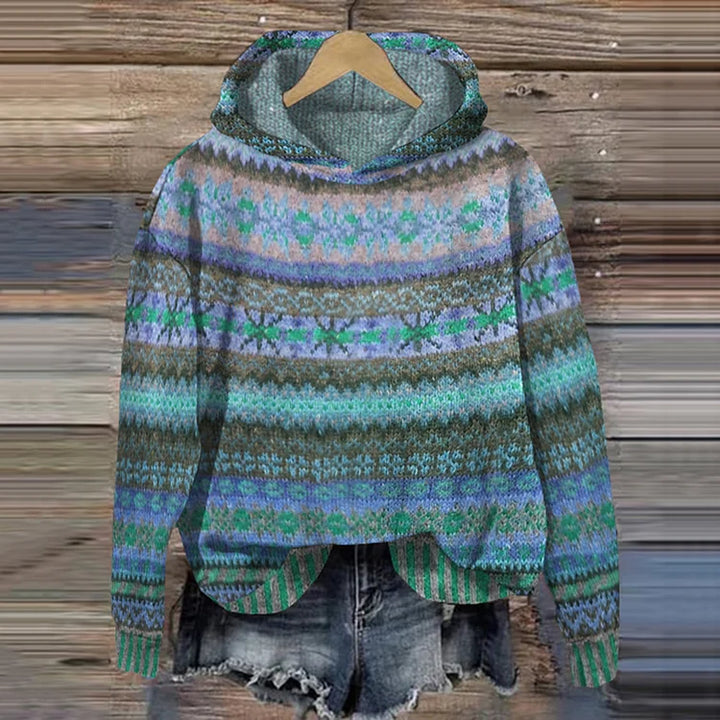 GABRIELLA | ETHNIC RETRO HOODIE