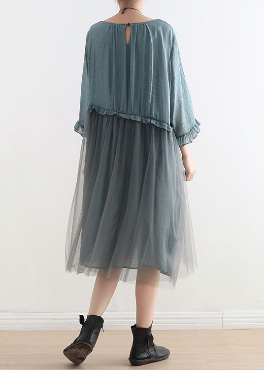 Tull Maxi dresses patchwork chiffon Summer Dresses