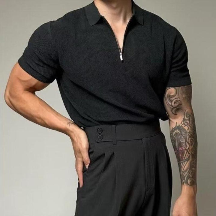 MORCO ZIP MUSCLE SHIRT