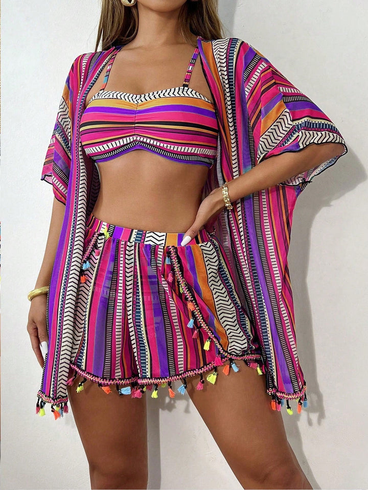 Aubrey™ - Stylish Striped Set