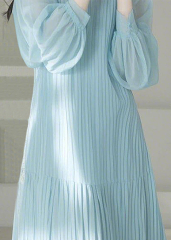 O-Neck Cinched Maxi Dresses Spring