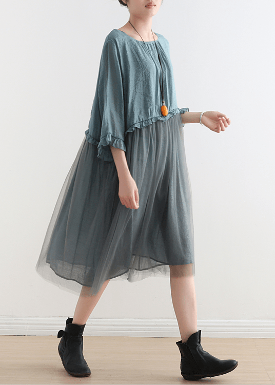 Tull Maxi dresses patchwork chiffon Summer Dresses