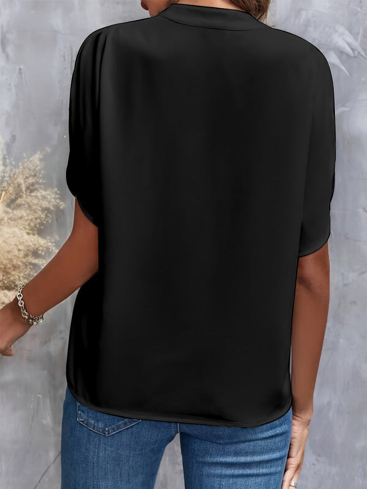 Avery™ - Relaxed V-Neck Blouse