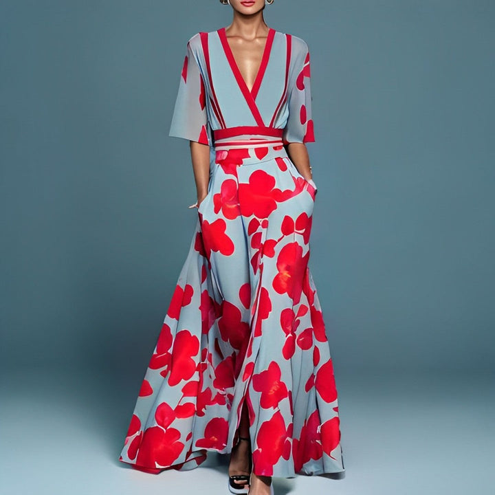 Elenora | Elegant Floral Dress